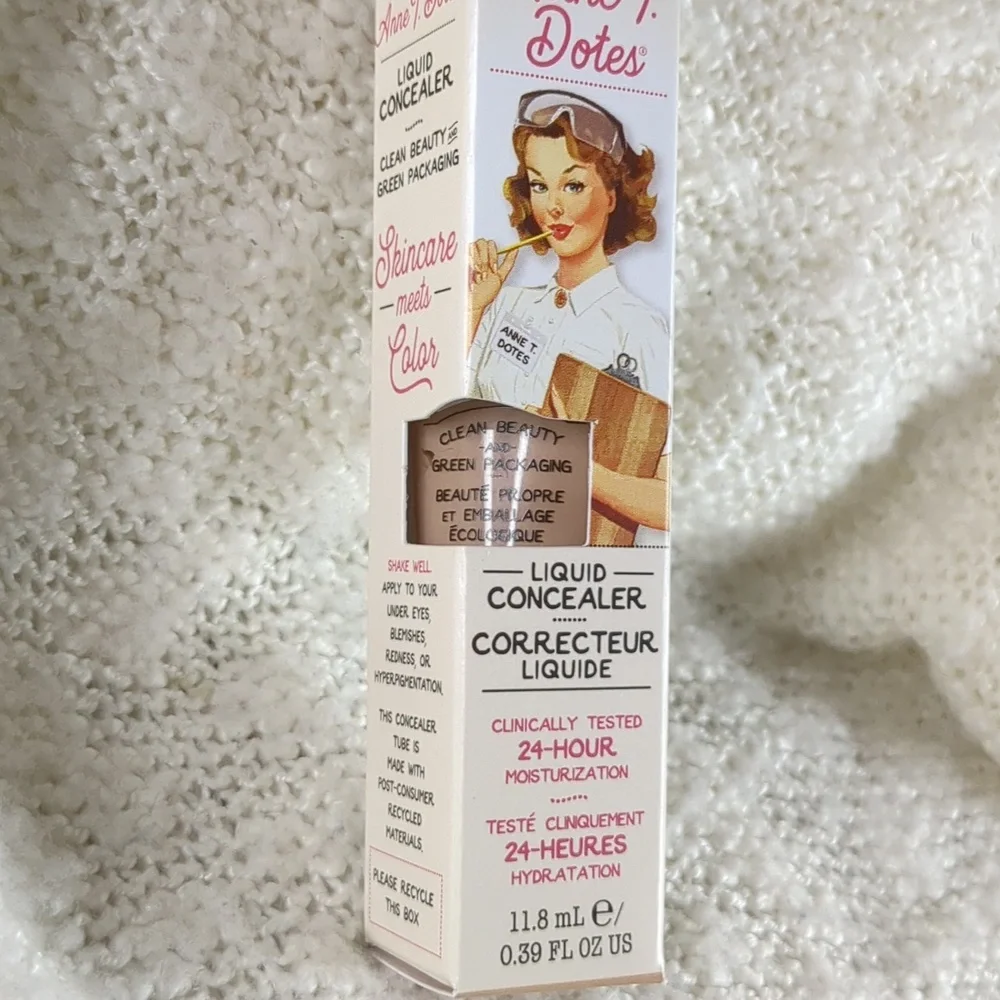 theBalm Cosmetics Anne T. Dotes Liquid Concealer in #14 Fair, 9g/0.32oz